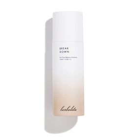 Borboleta Breakdown oil-free eye makeup remover bottle for gentle daily removal