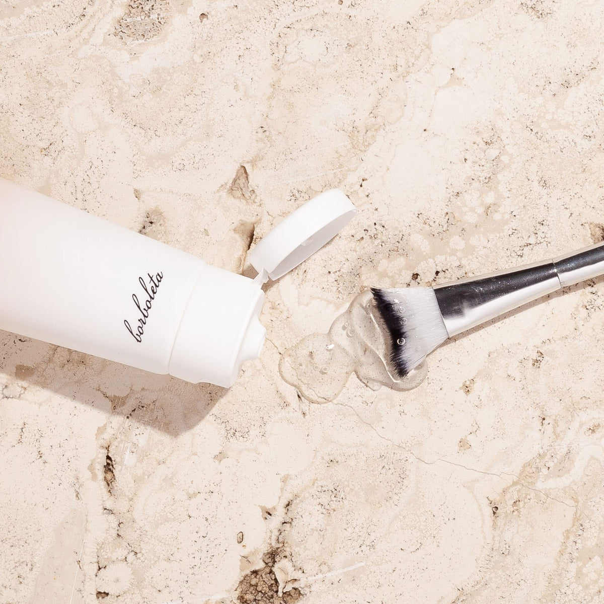 Borboleta Lash Bath Gel Cleanser travel size bottle shown for on-the-go eyelash care