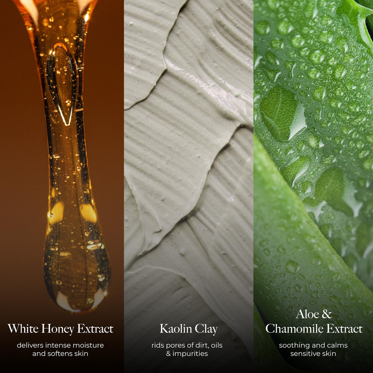 Closeup of Borghese Advanced Fango Delicato mask highlighting soothing hydration.