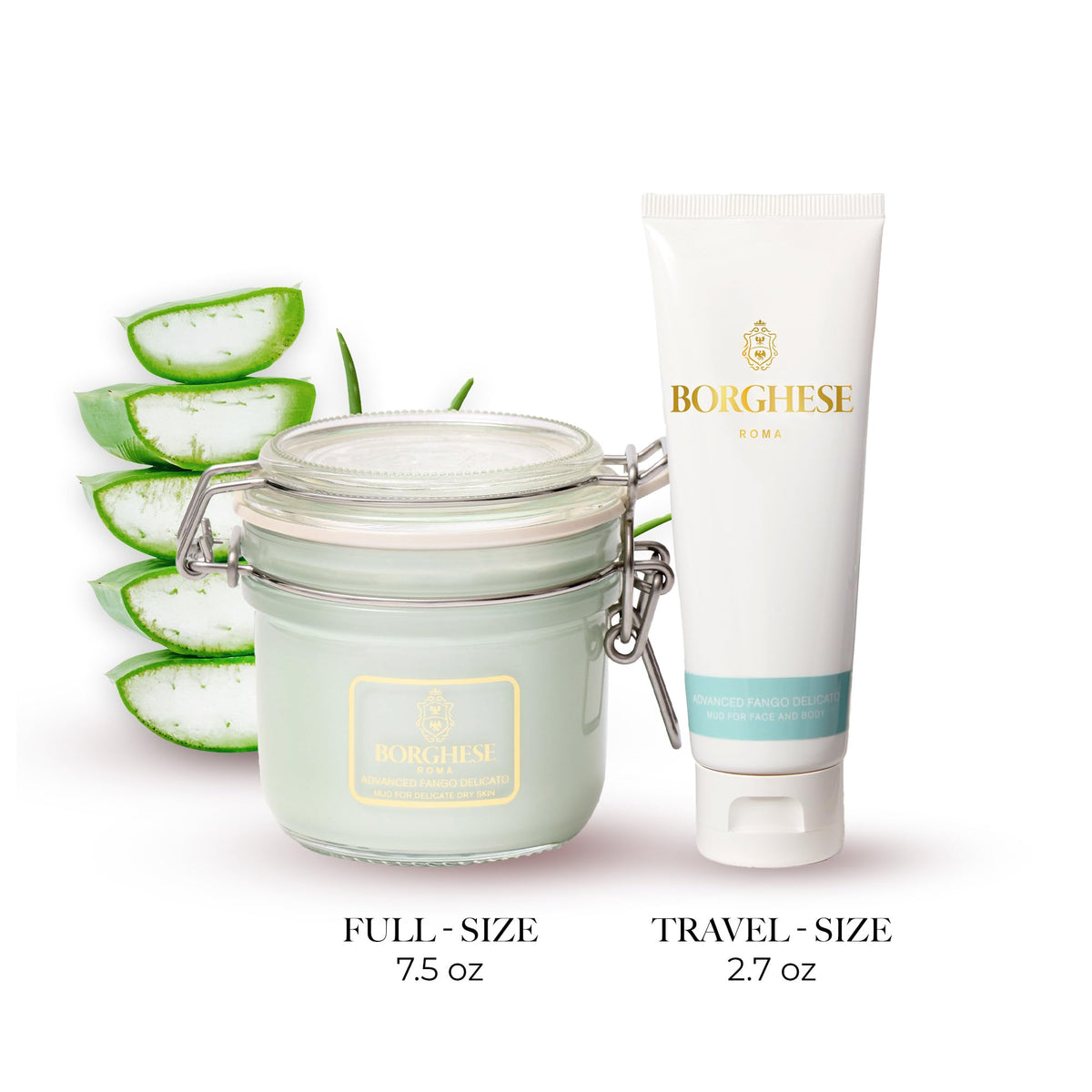 Spa-inspired home ritual with Borghese Advanced Fango Delicato mud mask.