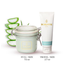 Spa-inspired home ritual with Borghese Advanced Fango Delicato mud mask.