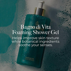 Borghese Bagno di Vita aromatherapy hydrating foam with spa-like hydration.