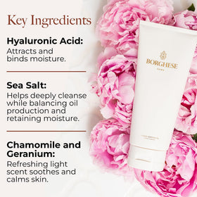 Borghese Crema Saponetta offers a refreshing morning cleanse for all skin types.