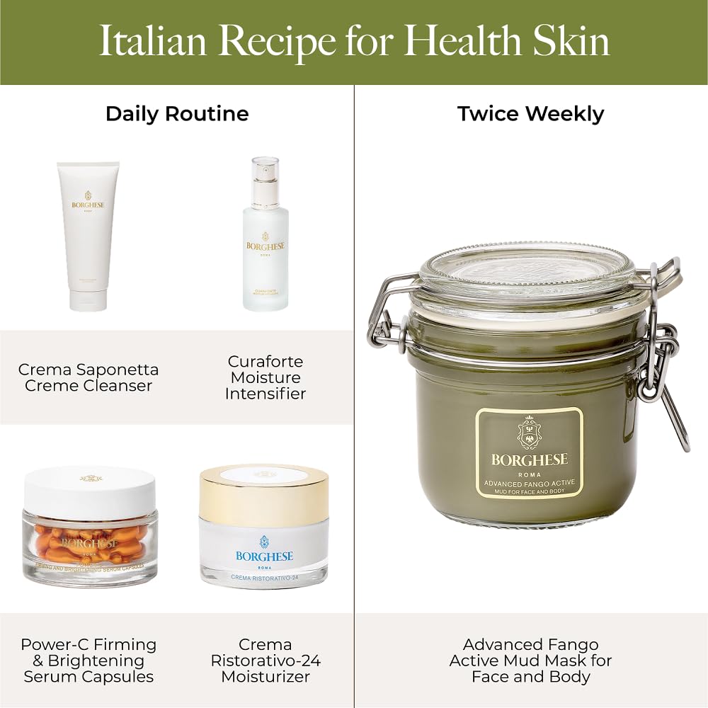 Borghese Crema Saponetta rinses clean with no heavy residue left behind.