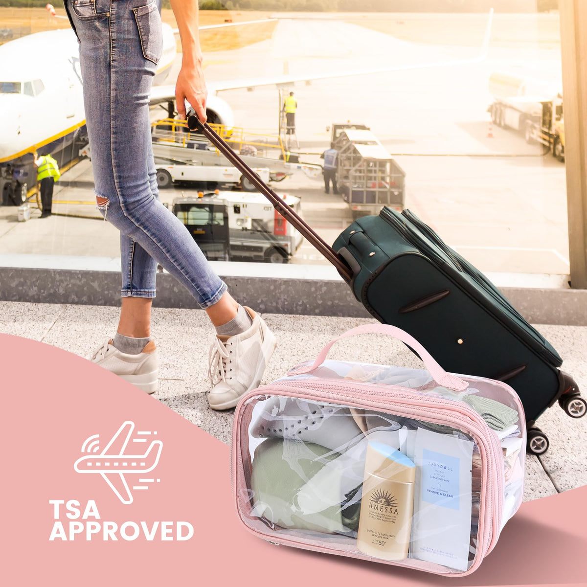 BORMELUN compact makeup bag supports organized daily routine