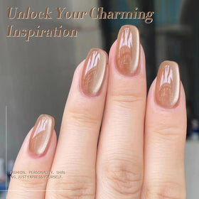 Born Pretty Brown Pink shade for versatile day-to-night nails
