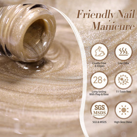Born Pretty Color swatches displaying range and magnetic effect