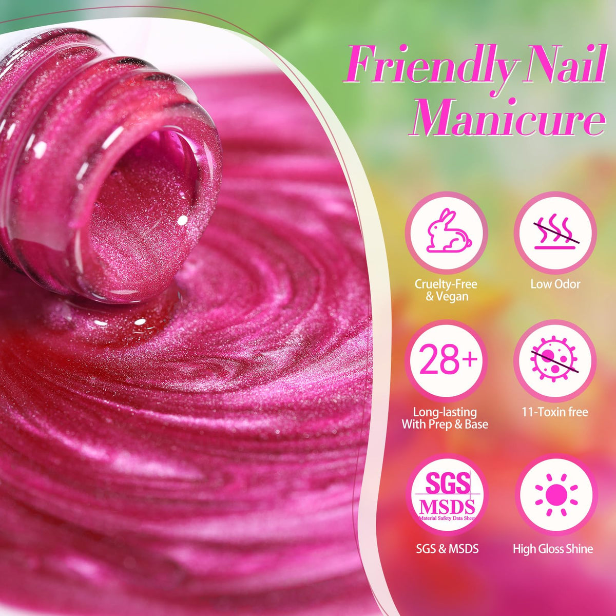 Born Pretty Cat Magnetic Eye Gel Polish At-Home Manicure enables salon-like nails