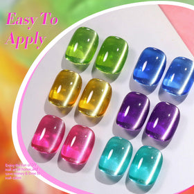 Born Pretty Cat Magnetic Eye Gel Polish Nail Art Kit Display elevates DIY manicures