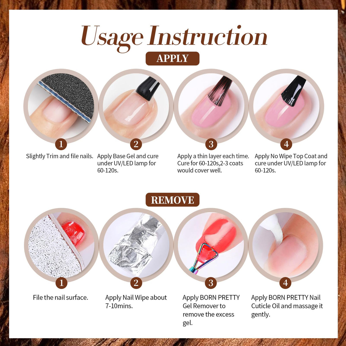 Born Pretty Cat Magnetic Eye Gel Polish soak-off formula is easy and long lasting