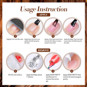 Born Pretty Cat Magnetic Eye Gel Polish soak-off formula is easy and long lasting