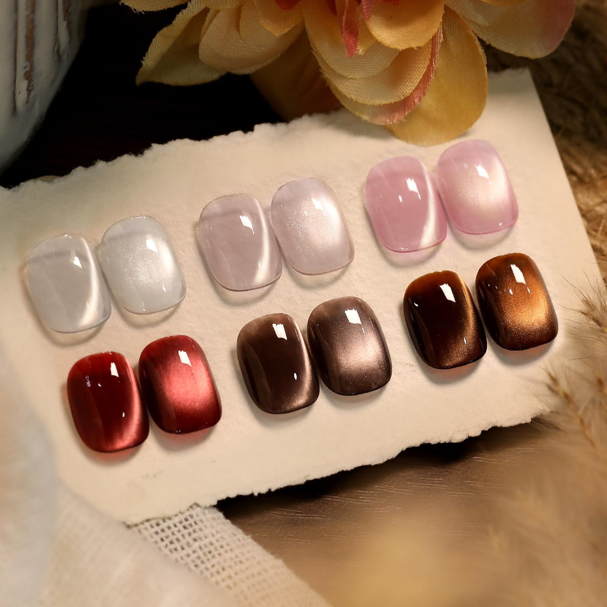 Born Pretty Cat Magnetic Eye Silver Glitter Polish close-up with radiant shimmer