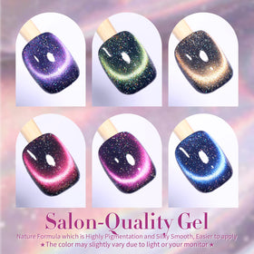Born Pretty Glitter Neon Shine close-up showing neon sparkle and durable finish.