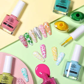 Born Pretty holiday gift box packaging inspires festive nail ideas.
