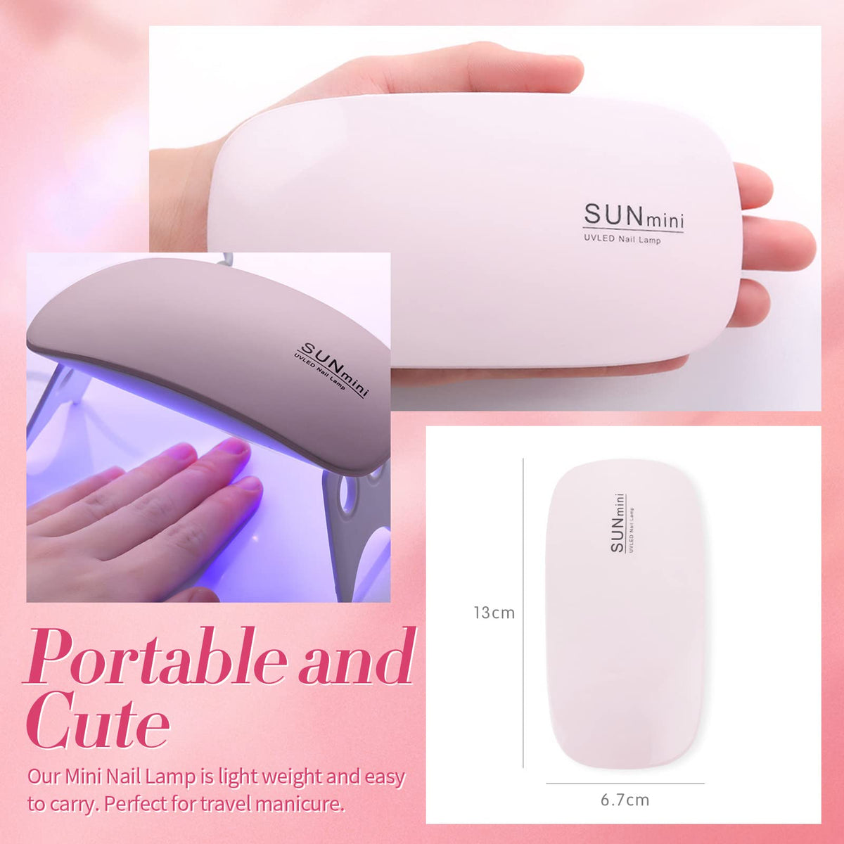 Nail brush, file, and tips for precise shaping and durable extensions
