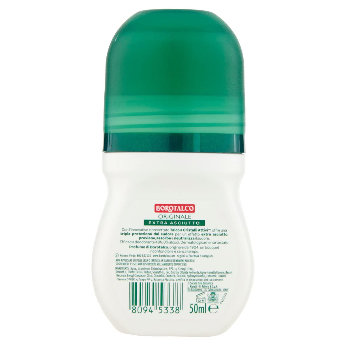 Borotalco Original Microtalc 2-pack on display highlighting value.