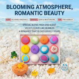 Boryaowang splashy-bubble-fizz demonstrates rich bubbles and flowing color in water.