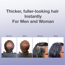 BosleyMD BosVolumize after-look showing visibly thicker hair instantly