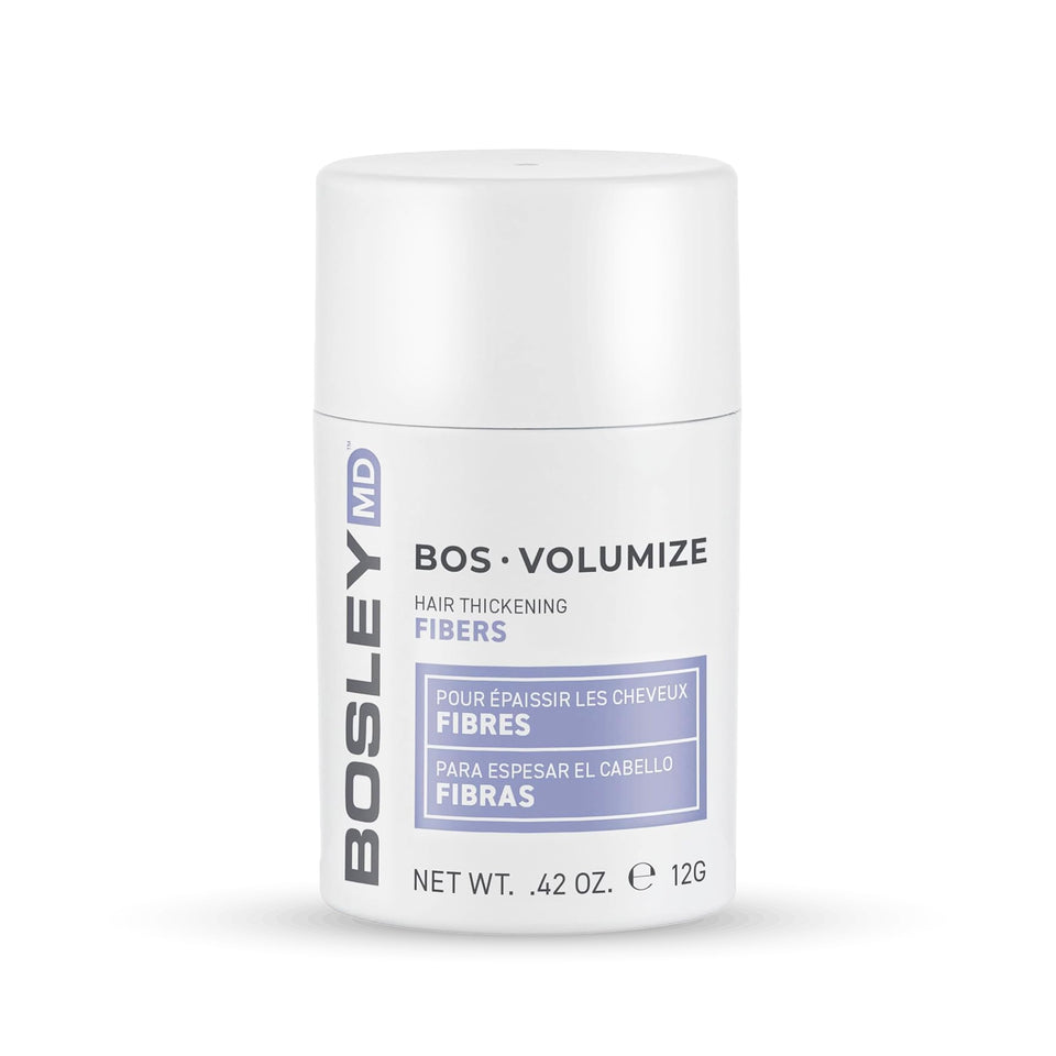 BosleyMD BosVolumize bottle pour demonstrating easy application for instant volume