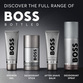 Hugo Boss Boss Bottled deodorant stick vetiver note with woody depth.