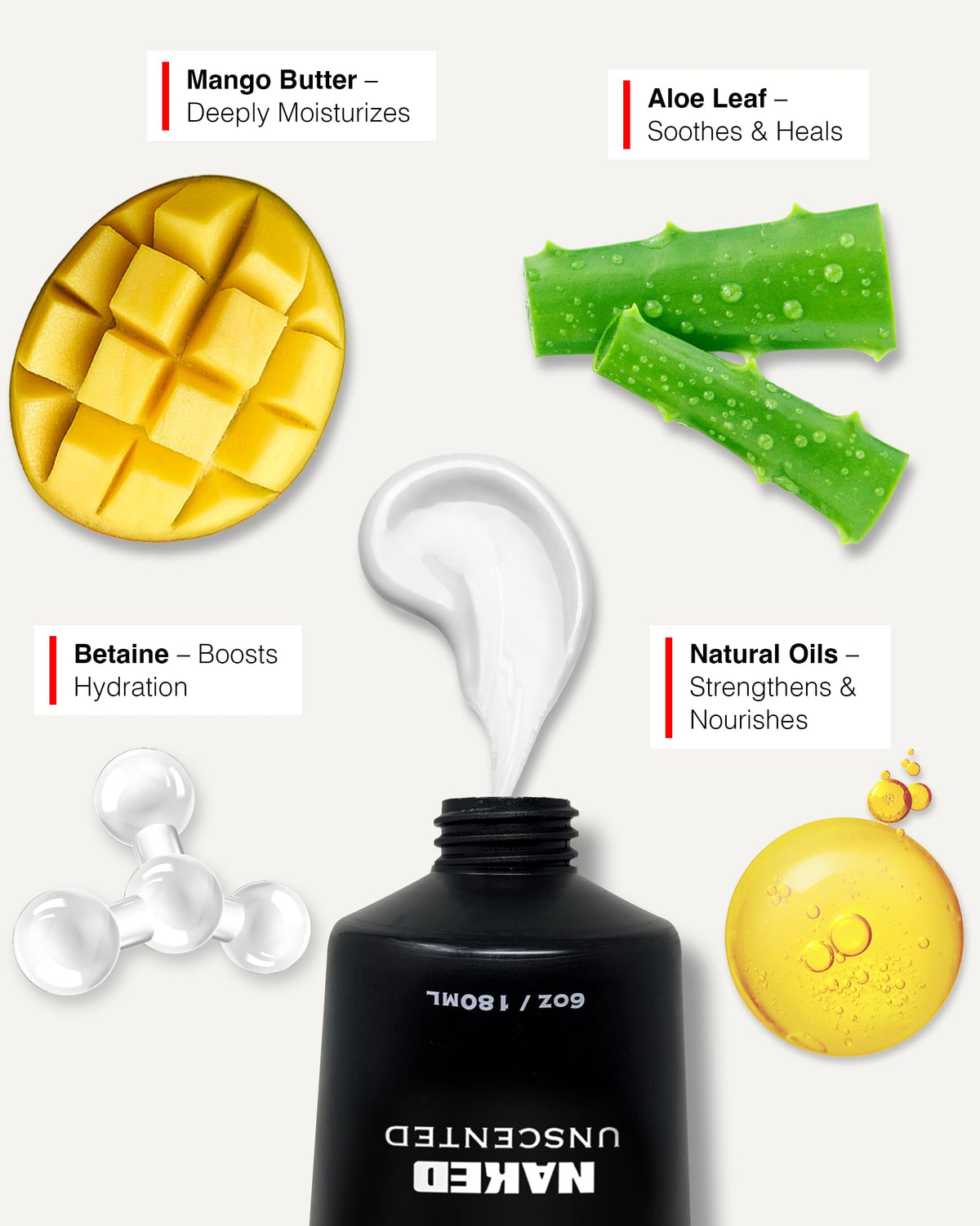 Creamy texture swirl of Bossman Fortify Intense conditioner showing rich spread