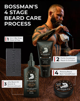 Thickening and strengthening effects help your beard appear fuller