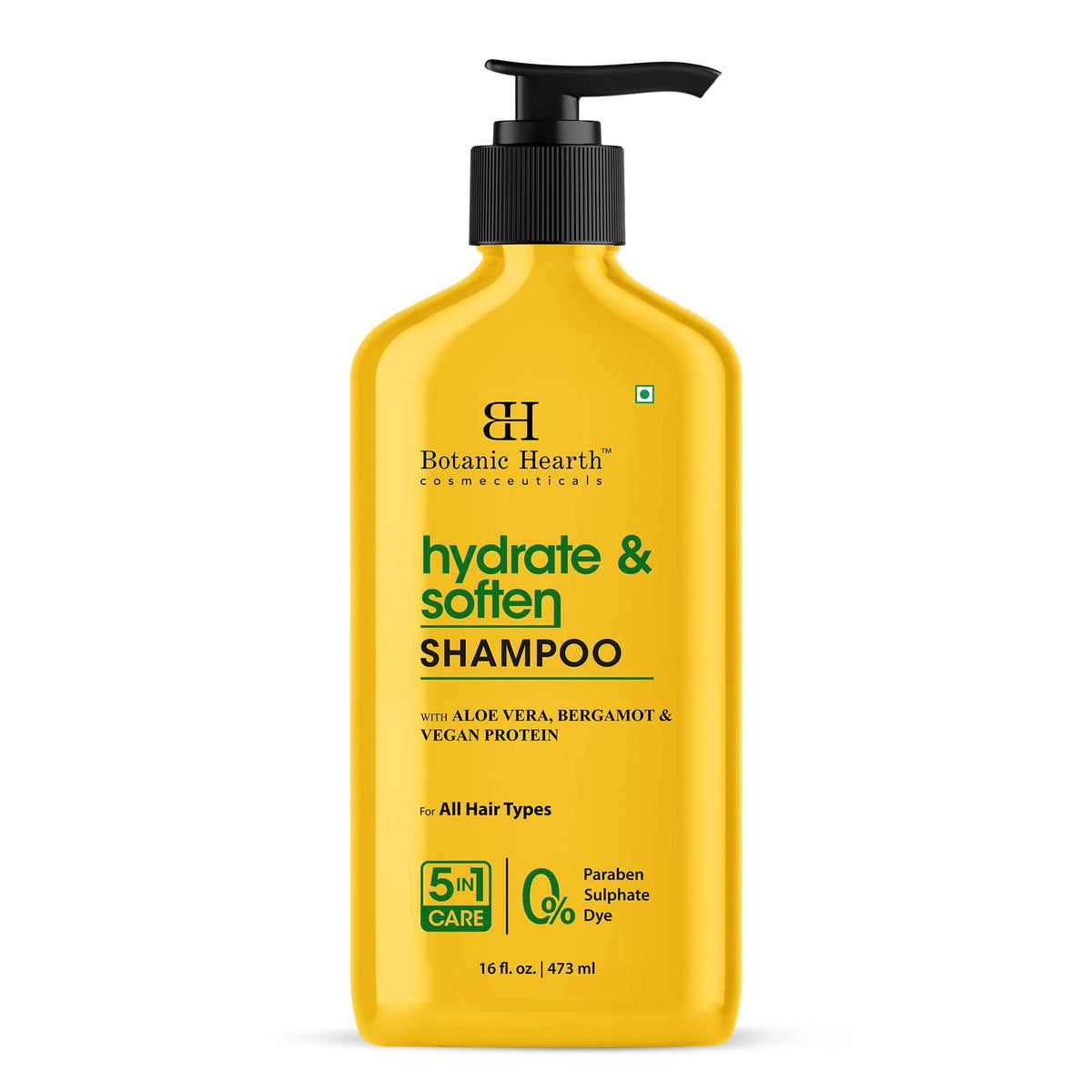 Silky, manageable hair after using Botanic Hearth Aloe Vera Shampoo.