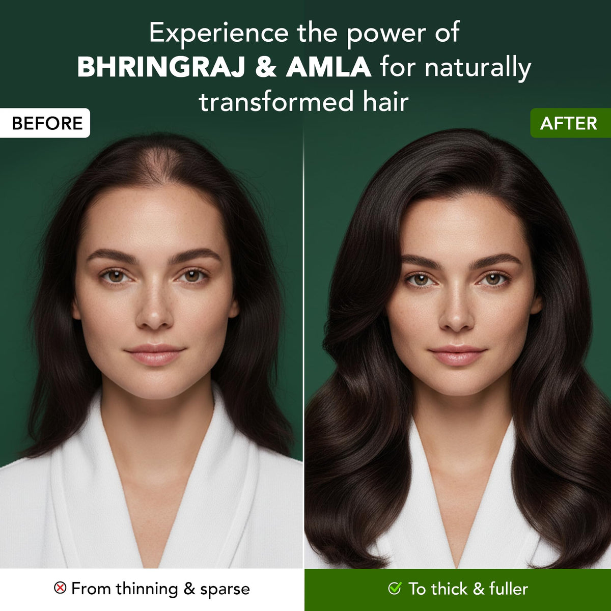 Botanic Hearth bhringraj-amla oil dropper for easy application