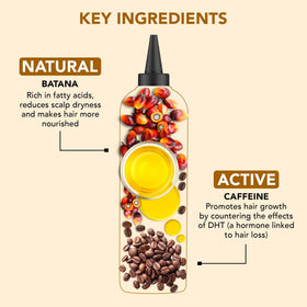 Botanic Hearth caffeine oil drops ready for scalp refresh.