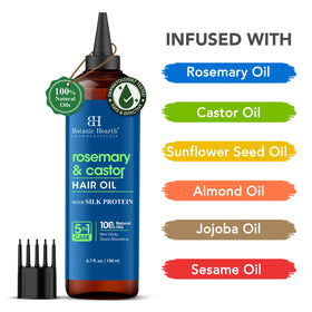 Botanic Hearth coconut oil infusion nourishes hair