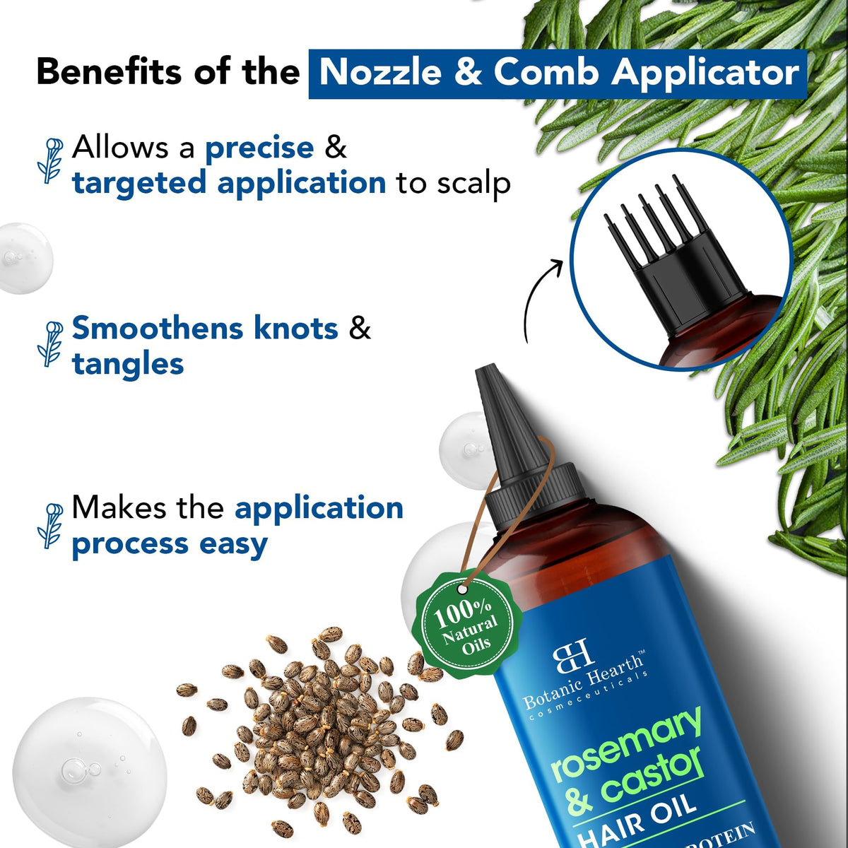 Botanic Hearth dropper for precise application
