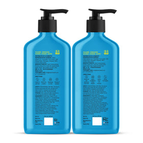 Packaging image of Botanic Hearth set emphasizing sulfate- and paraben-free formula