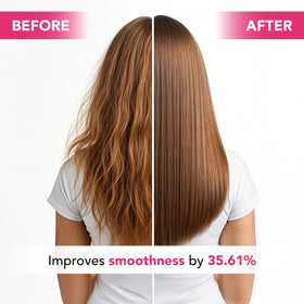 Botanic Hearth Hibiscus Silk Protein Oil on hair after wash for shine