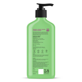 Botanic Hearth Jasmine Body Wash bottle showing foam and fresh aroma.