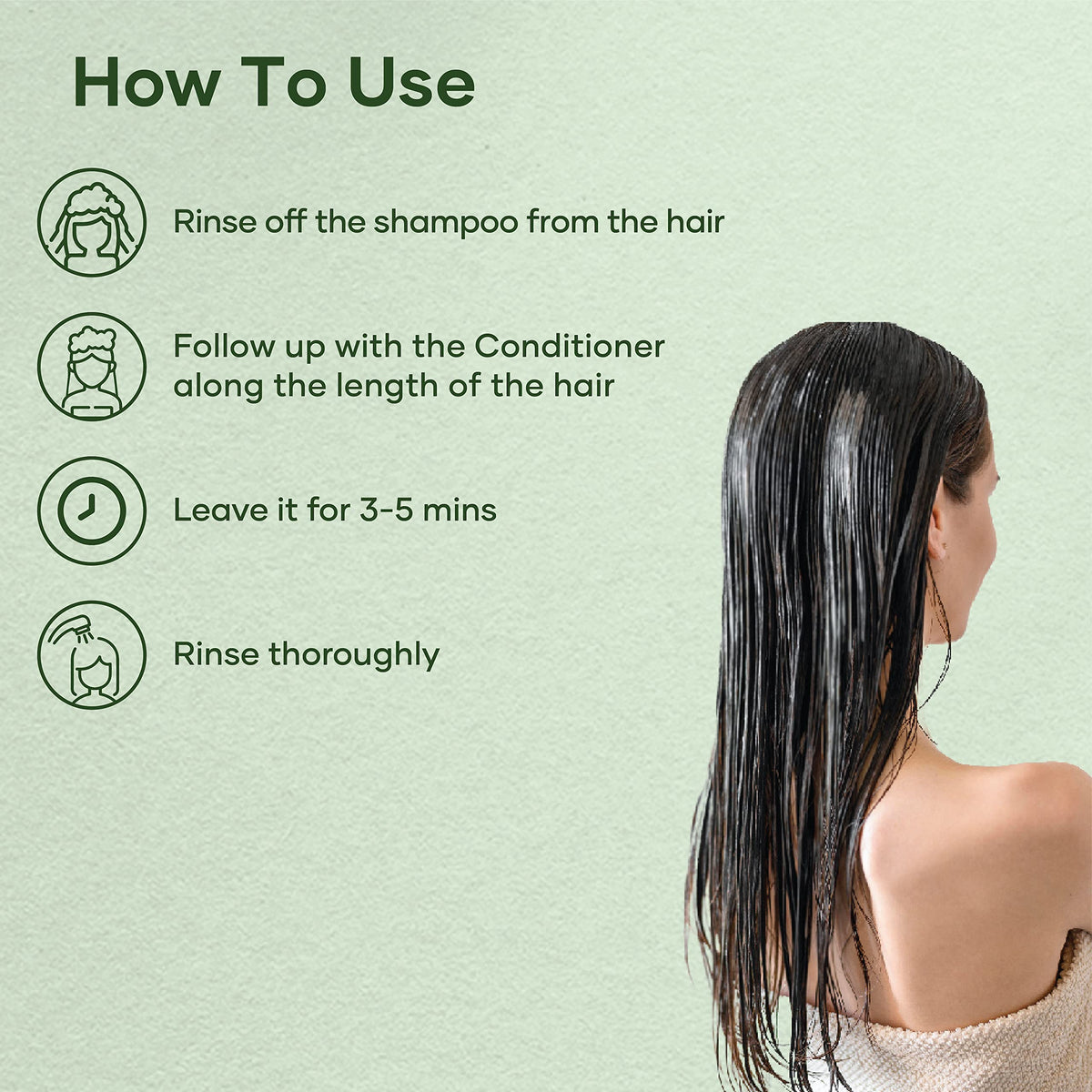 Dispenser on Botanic Hearth Peppermint Conditioner illustrates easy, sulfate-free application