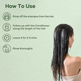 Dispenser on Botanic Hearth Peppermint Conditioner illustrates easy, sulfate-free application