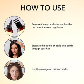 Botanic Hearth Rosemary Biotin Oil glossy hair shine.