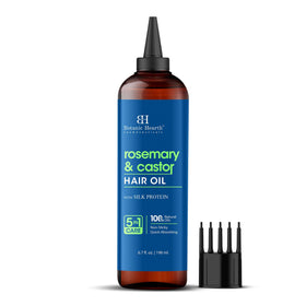 Botanic Hearth rosemary-castor oil bottle for hair growth support