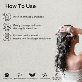 Botanic Hearth turmeric-infused shampoo emphasizes natural, gentle care