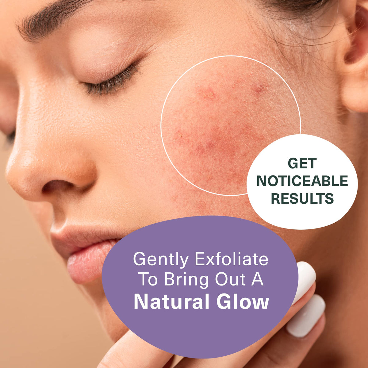 Botanic Tree exfoliating wash integrated into daily skincare routine.