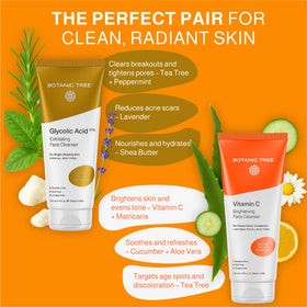 Botanic Tree organic ingredients label close-up with cruelty-free messaging.