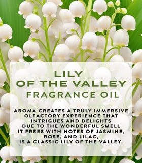 Botanical Beauty Lily of the Valley rollerball in use for lasting scent.