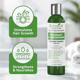 Creamy foamy lather of rosemary and lemongrass for a refreshing wash.