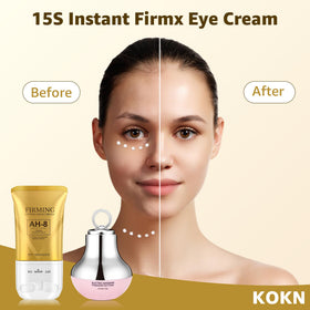 Botanikind AH-8 application demonstration for neck and eye areas