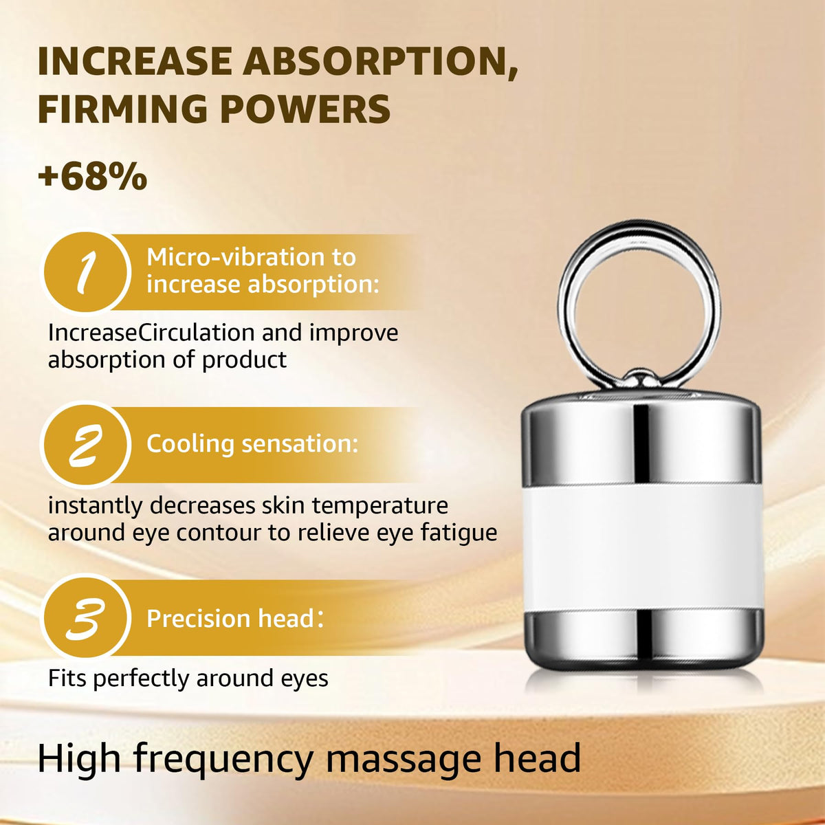 Botanikind AH-8 eye and neck contour enhancement in use