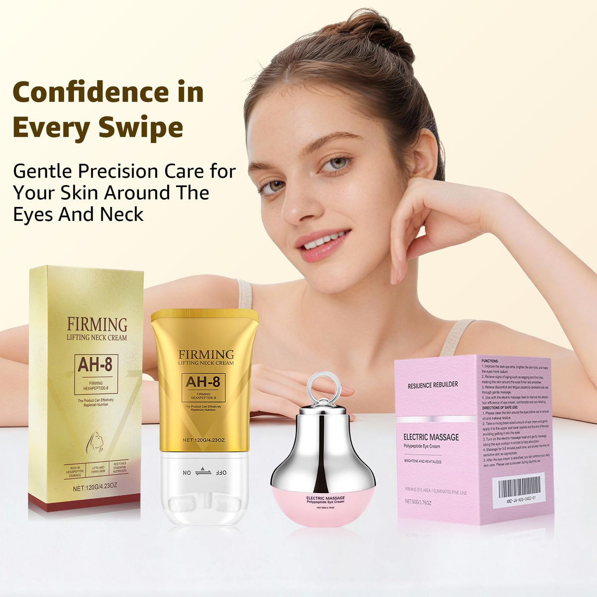 Botanikind AH-8 hydration and silky skin after application