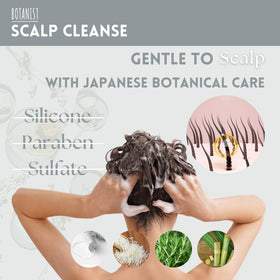 Botanist hair close-up with frizz control and smooth texture