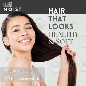 Botanist Keratin Conditioner bottle delivering hydration and manageability.