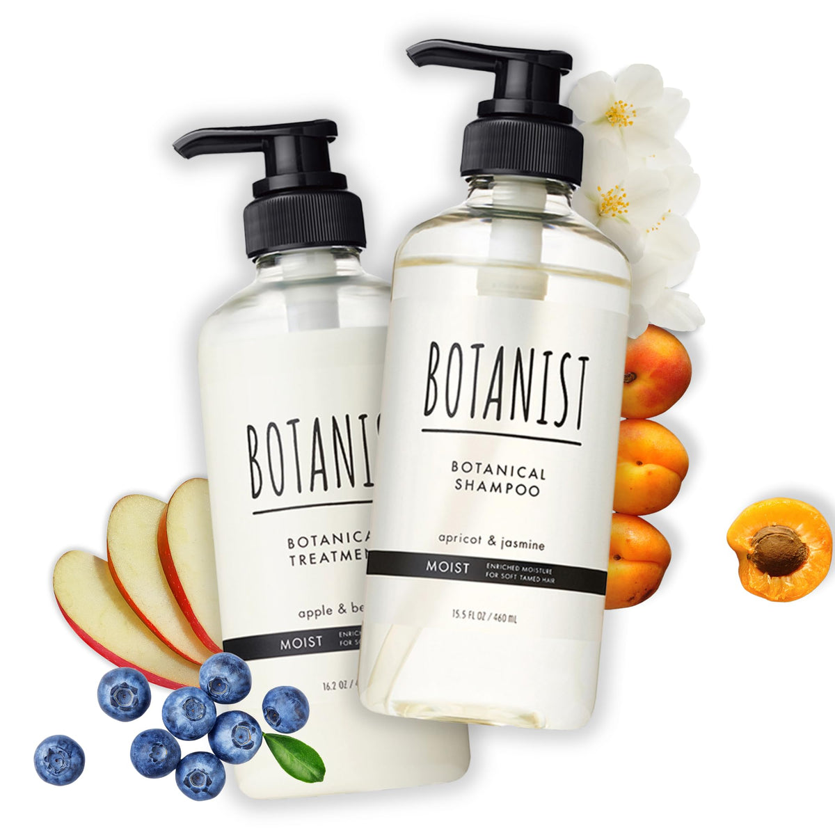 Botanist Keratin Shampoo bottle for daily cleansing and frizz control.