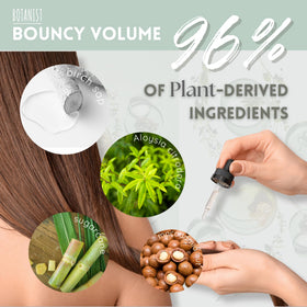 Botanist Keratin close-up highlighting glossy, frizz-resistant strands